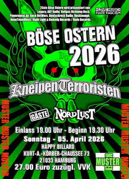 BÖSE OSTERN HAMBURG 5 APRIL 2026