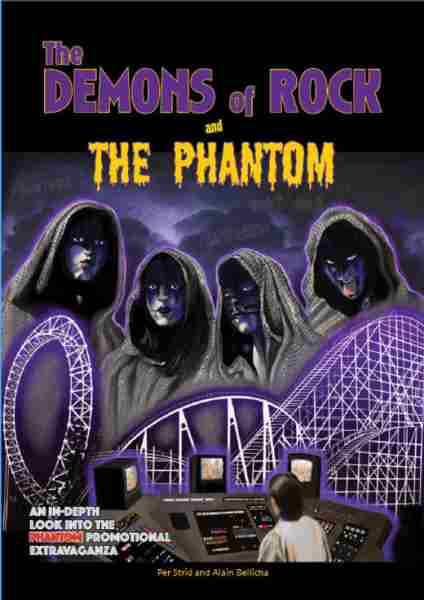 THE DEMONS OF ROCK AND THE PHANTOM - JAPAN IMPORT BOOK - 140 PAGES - RARE !!!