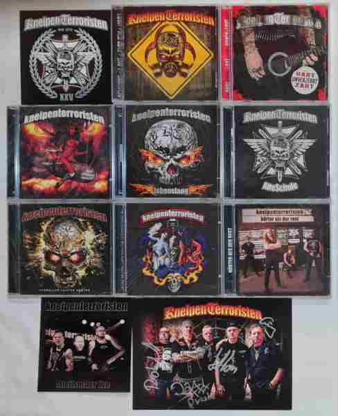 KNEIPENTERRORISTEN - 10 CD / DVD ALBUM PAKET