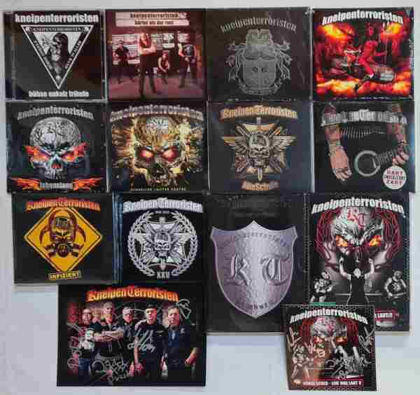 KNEIPENTERRORISTEN - 22 CD / DVD DELUXE ALBUM PAKET