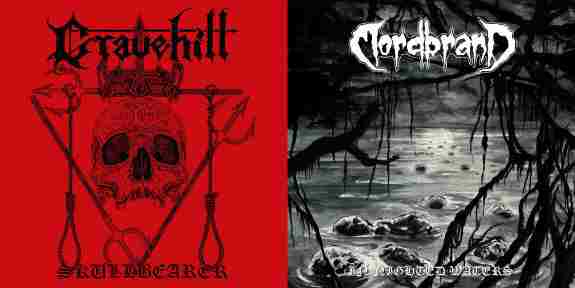 MORDBRAND - IN NIGHTED WATERS / GRAVEHILL - SKULLBEARER