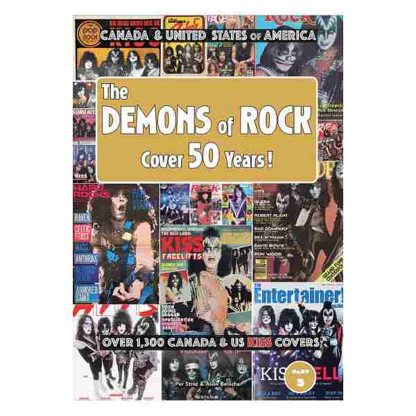 THE DEMONS OF ROCK COVER 50 YEARS! - JAPAN IMPORT BOOK - 152 PAGES - RARE!!!