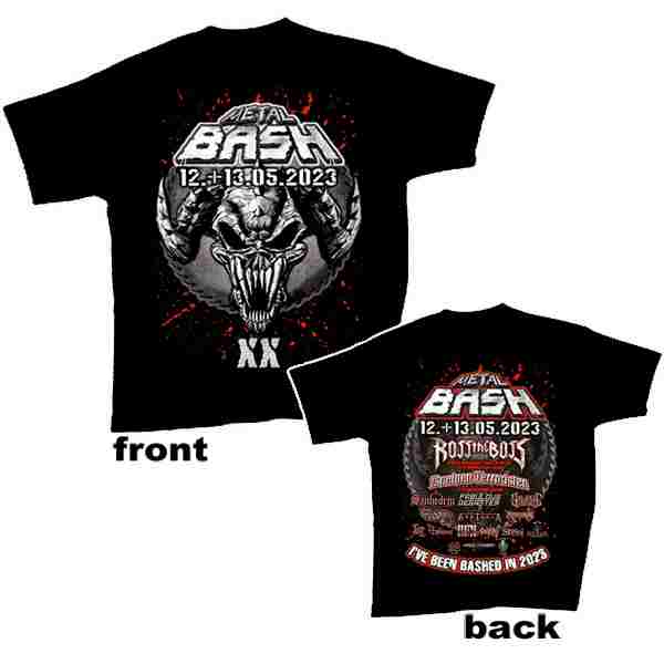 METAL BASH EVENT SHIRT 2023