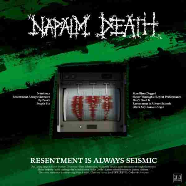 RESENTMENT IS ALWAYS SEISMIC