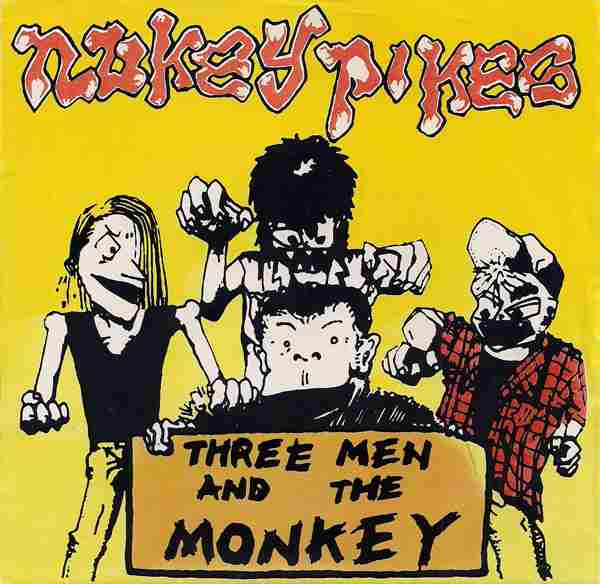 THREE MEN AND THE MONKEY